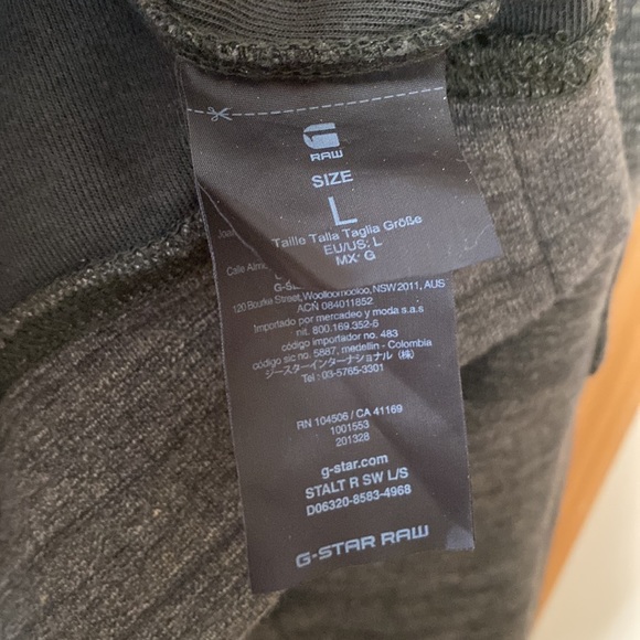 Men’s G-Star Raw Crewneck Sweatshirt - Picture 6 of 7
